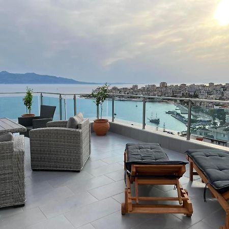 Rocknest Sea View Penthouse Apartment Sarande Exterior photo